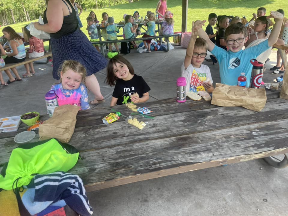 K2 Kids at Picnic Table